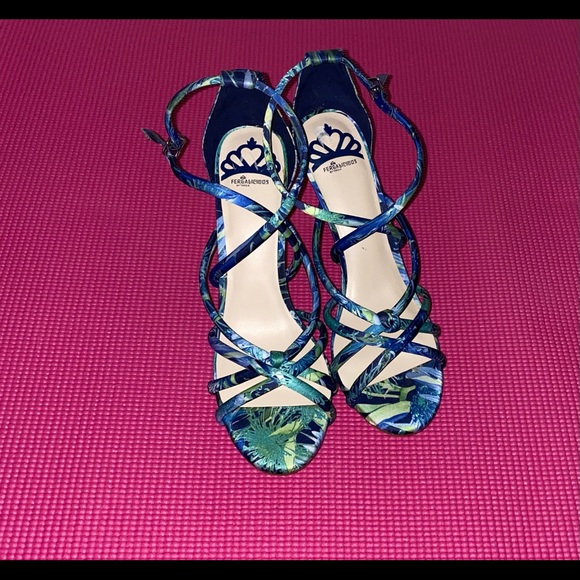 Fergalicious Strappy Heels NWOB - Picture 2 of 3